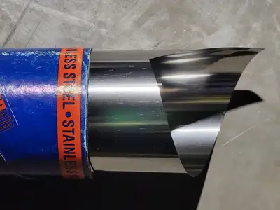 Stainless Steel Shim 0.002"x6"x50"