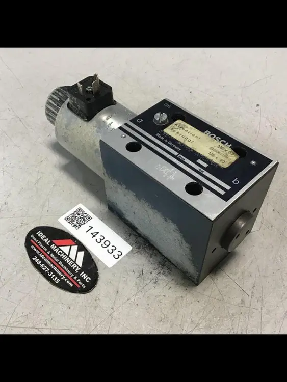 Used BOSCH 0 810 001 830 Valves/Fittings Michigan US | Ideal Machinery #608772