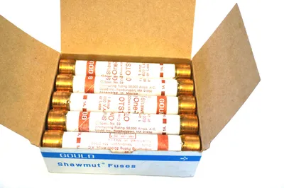 10 NEW GOULD SHAWMUTT 0TS-1 FUSES 0TS1