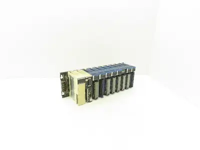 Toyoda THR-2766 Toyopuc PLC 8-slot Chassis Rack CPU Processor I/O Module