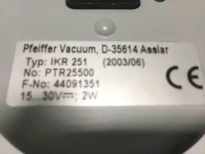 USED PFEIFFER IKR 251