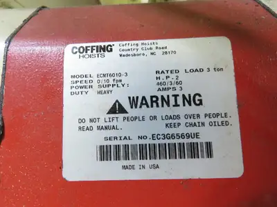 Used BREHOB _UNKNOWN_ Bridge & Overhead Cranes Indiana US | Arrow Industrial #1366909