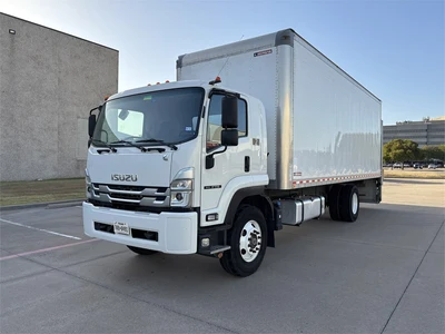 Used 2022 ISUZU "FTR" VAN BODY TRUCK - DIESEL (2022) Box trucks Texas US | MachineryMax #1488277