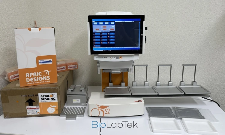 Used Apricot Designs S-Pipette S2 Pipettes Missouri US | BioLabTek #805517