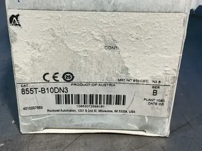 Used ALLENBRADLEY 855TB10DN3 Light Source Equipment Ohio US | HGR 24 #1545365