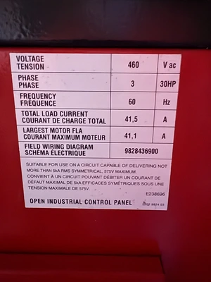 Used CHICAGO PNEUMATIC CPVS-30 ROTARY SCREW AIR COMPRESSOR Rotary Screw & Sliding Vane Air Compressors Michigan US | Miedema Asset Management Group #1419269