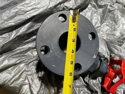 Asahi America EPDM 2″ PVC Turn Manual Globe ball Valve 150PSI NEW 06 J00025F