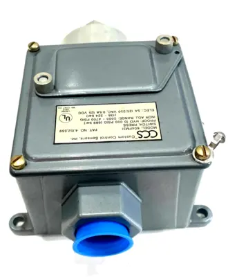 NEW CUSTOM CONTROLSENSORS 604PM31 PRESSURE SWITCH