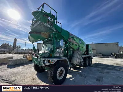 Used 2020 TEREX FD4000 Cement Mixers Georgia US | Proxy Equipment #1381944