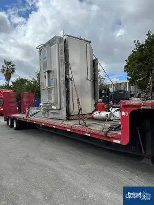 USED BOC Edwards 12.26 Sq Meter  BOC IMA Freeze Dryer. Model Lyomax 12, 316L S/S