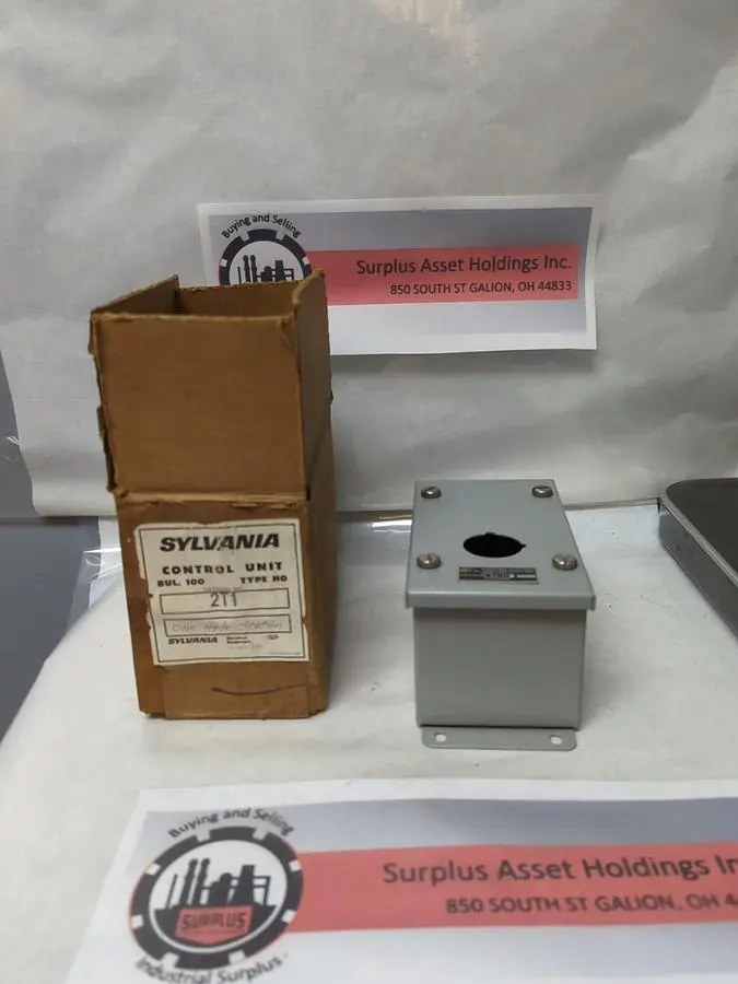 New | in-Stock SYLVANIA 100-2T1 Miscellaneous Equipment (Electrical & Power) Ohio US | Surplus Asset Holdings #1242057