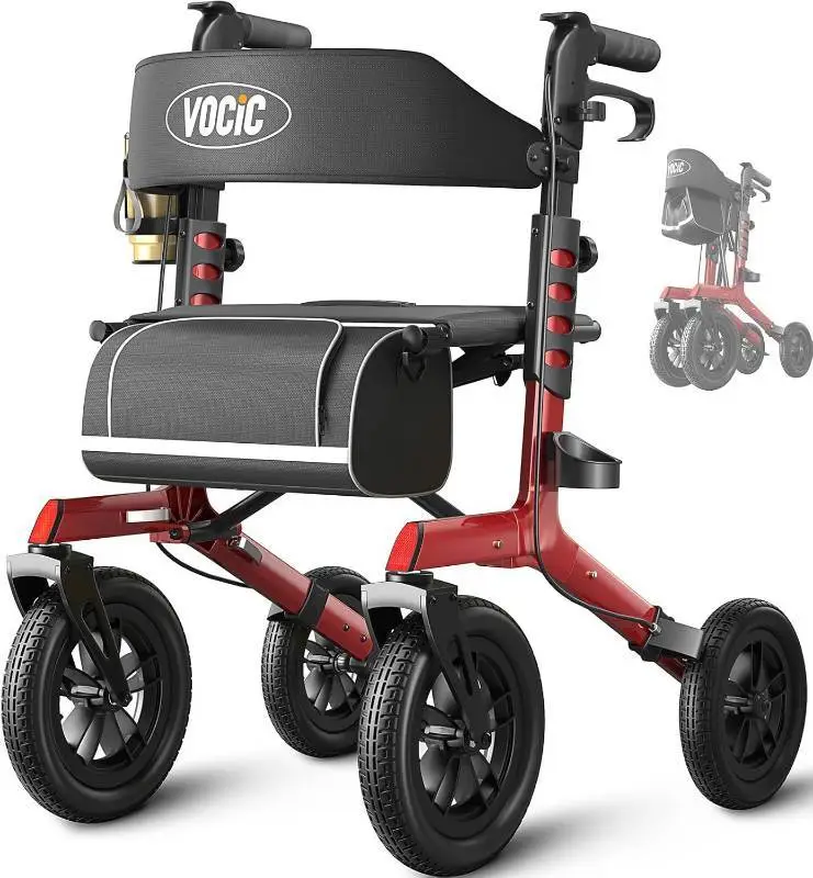 Vocic Z57 Outdoor Rollator Walker