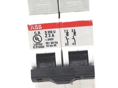 NEW ABB S202U-Z3 A CIRCUIT BREAKER S202UZ3