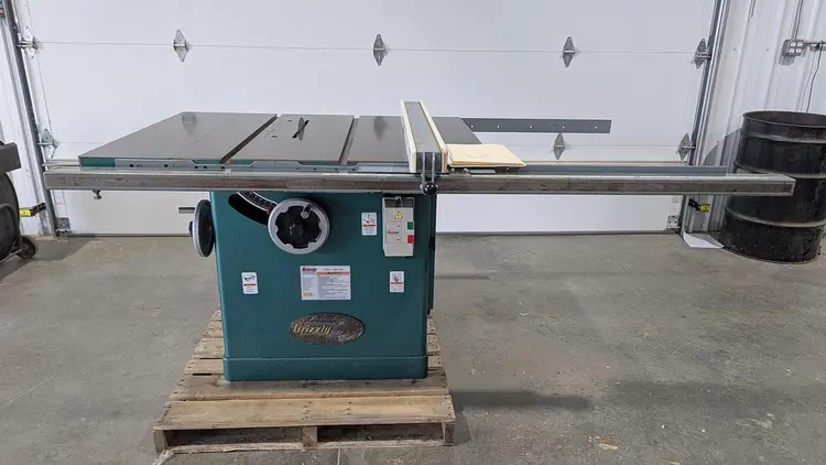 Used 2006 GRIZZLY G7209 Woodworking Table Saws | Martin's Woodworking Machinery #917871