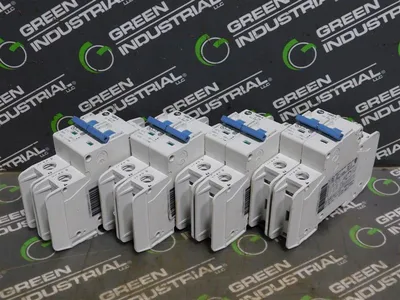 Lot of 4 Allen Bradley 1489-A2C400 Miniature Circuit Breakers 40A 240VAC Used