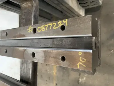 5'10"(70") PRESS BRAKE SPRING LOADED HEMMING DIE. STOCK # 0877224