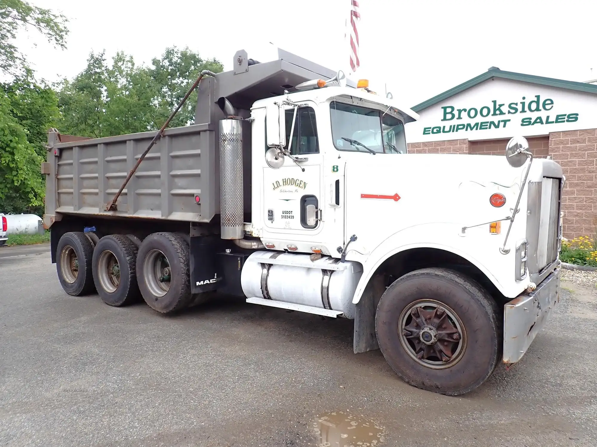 Used 1987 INTERNATIONAL 9300 Dump trucks Massachusetts US | Brookside Equipment Sales #1422170