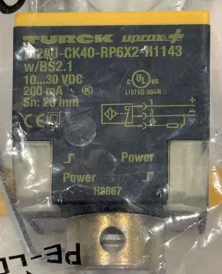 NEW TURCK BI20U-CK40-RP6X2-H1143 W/ BS2.1