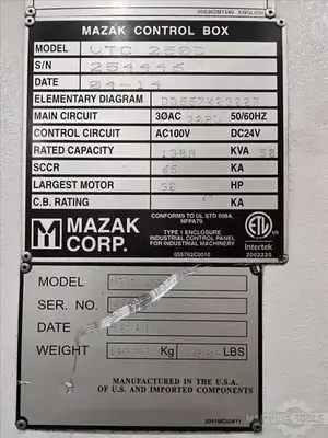 Used 2014 MAZAK VTC-250D/50 Vertical Machining Centers Illinois US | Perfection Global, LLC. #1407183