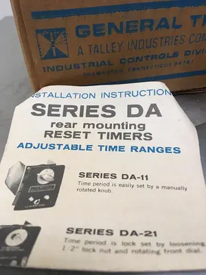 New | in-Stock GENERAL TIME DA21A001G Timers Ohio US | Surplus Asset Holdings #1234799