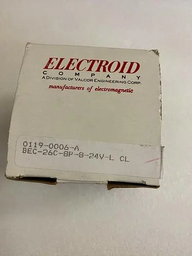 ELECTROID COMPANY 0119-0006-A
