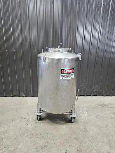 Used 135 Gallon Tank (Vessel), 316 Stainless Steel