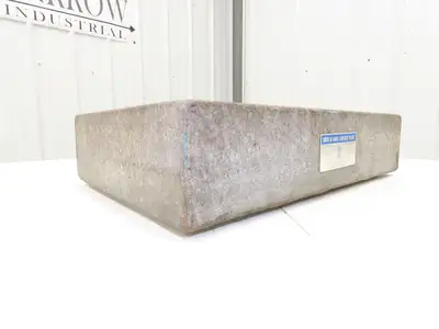 Rock of Ages Granite Surface Inspection Plate Table 18" X 12" X 4" Grade B Type