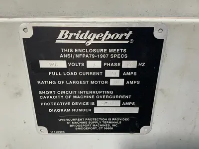 Used BRIDGEPORT _UNKNOWN_ Vertical Mills Ohio US | HGR 24 #1355838