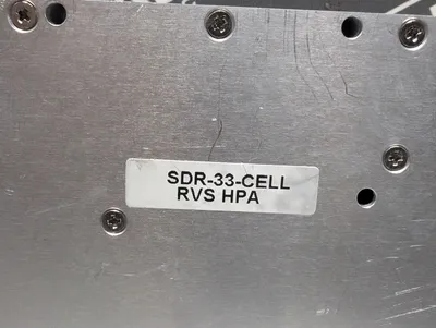 ADRF SDR-33-CELL RVS HPA Downlink/Uplink RF Repeater Cell Used