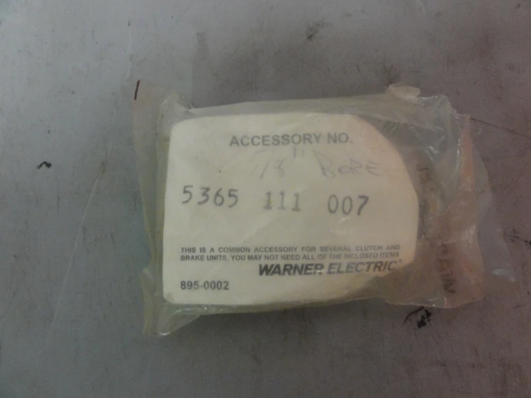 New | in-Stock WARNER ELECTRIC 5365-111-007 Misc Electrical & Power Parts Connecticut US | BG Industrial Surplus #473135