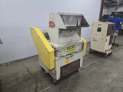 12" x 29.5" Nelmor Granulator, G12295M1, Dual 10 HP AC Motors