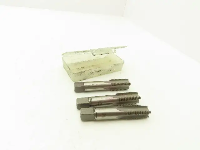 Garant M20-2.5 Tap RH 4-Flute 3-Stage Taper Second Plug HSS Set of 3
