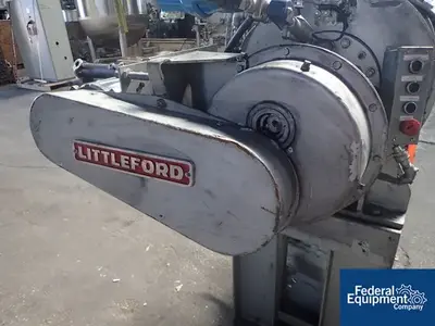 USED Littleford 4.6 Cu Ft Littleford Mixer, Model FKM-130, S/S