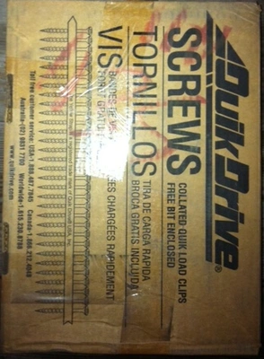 Screws,No.X1S1016, 5/16 HEX #10x1",Approx.1500 screws per box(33)Boxes Available