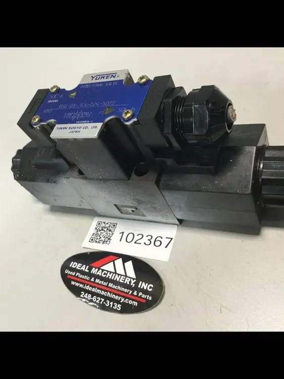 Used YUKEN DSG-01-3C4-D24-5072 Valves/Fittings Michigan US | Ideal Machinery #587491