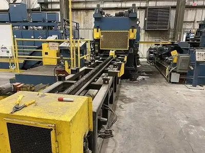 50,000 LBS. X 60" X 3/16" PRO ECO CUT-TO-LENGTH LINE WITH CASSETTE LEVELER. STOCK # 0133225