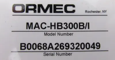 NEW ORMEC MAC-HB300B/I SERVO MOTOR MACHB300BI