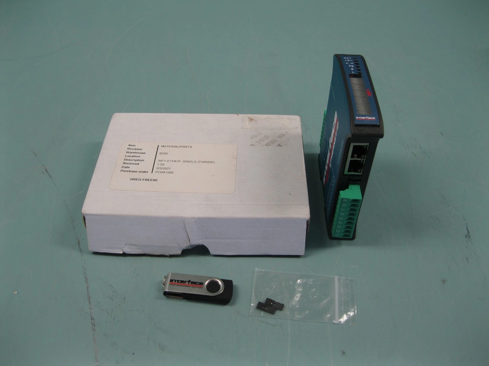 NEW Interface INF1-ETHEIP