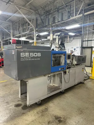 2001 SUMITOMO SE50S-C110S Horizontal Plastic Injection Molding Machines | JYC MACHINERY (1)