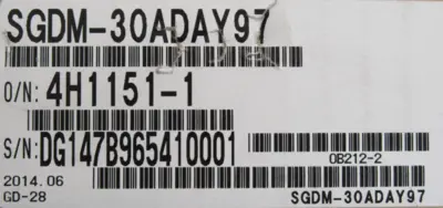 NEW YASKAWA SGDM-30ADAY97 SERVOPACK SGDM30ADAY97
