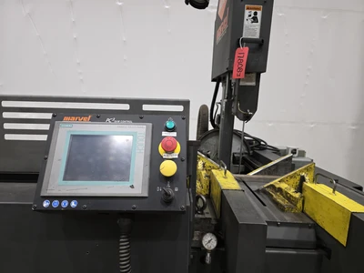 USED MARVEL MANUFACTURING 380 VERTICAL TILT FRAME SAW
