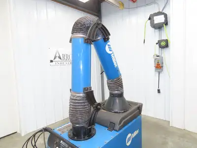 Miller Filtair MWX-S Welding Fume Extractor Mobile 115V 1Hp 7' Arm
