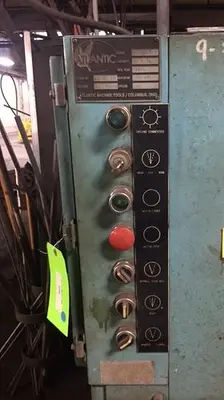 Used 1980 ATLANTIC 10' X 1/4" Power Squaring Shears (Inch) Michigan US | Harbor Machinery Inc. #1283444