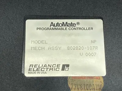 USED RELIANCE ELECTRIC 802820-107R