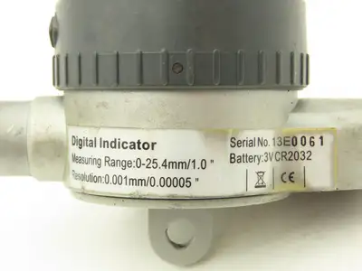 Fowler 54-520-310-0 Indi-Max Digital Gage Indicator 1.0"/0-25mm Range .00005"