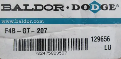 NEW BALDOR F4B-GT-207 FLANGE BEARING F4BGT207
