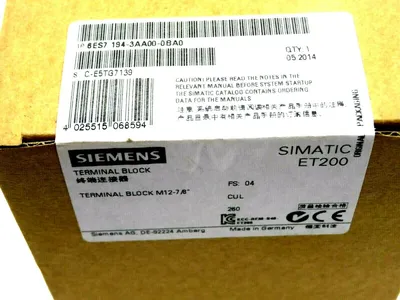 NEW SIEMENS 6ES71943AA000BA0