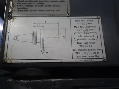 USED 1998 MAZAK MTV515/40N