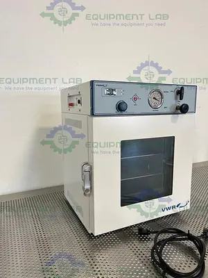 USED VWR 414004-584 VACUUM OVEN 25-200ºC, 120V W/ SHELVES