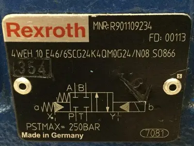 USED REXROTH 4WEH10E466SCG24K4QM0G24N08S0866
